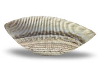 Large Murano Fornace Ferro Glass Bowl
