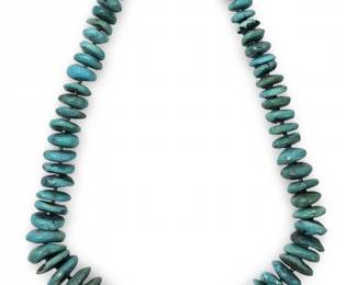 Sleeping Beauty Sterling Turquoise Necklace