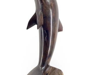 Ironwood Carved Dolphin