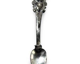Captivating Coro Sterling Silver Spoon Brooch