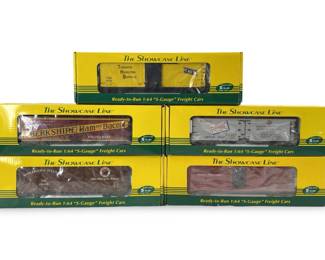 5pc S-Helper The Showcase Line Model Trains