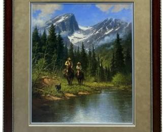 Gerald Harvey Jones “Beside Still Waters" Print