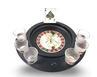 Elements Mini Roulette Shot Glass Game Set