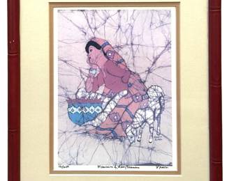 Signed Martin “Memories of Many Seasons" Print