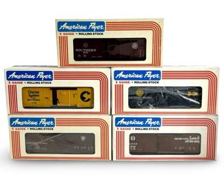 5pc. American Flyer S Gauge Rolling Stock Set