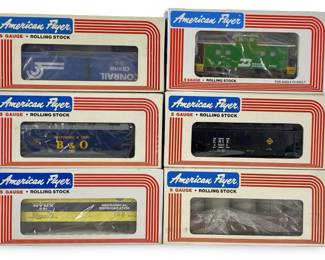S-Gauge American Flyer Rolling Stock Train Cars