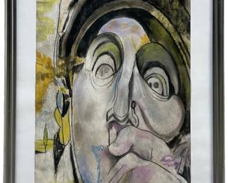 Attributed Signed Salvador Dali Mixed Media