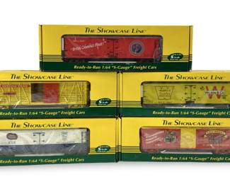 5pc S-Helper The Showcase Line Model Trains