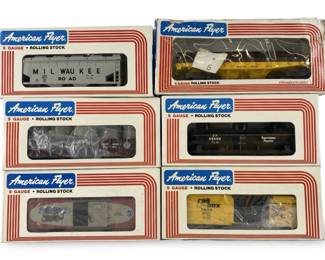 American Flyer Rolling Stock S Gauge Train Cars