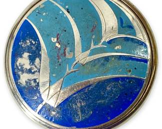 Art Deco Richard Hudnut DeAuville Makeup Compact