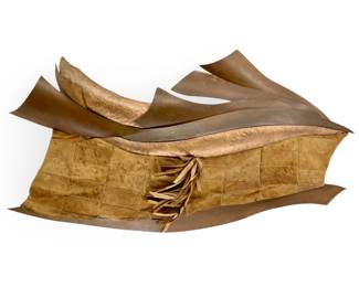 Leather and Metal Southwestern Wall Art