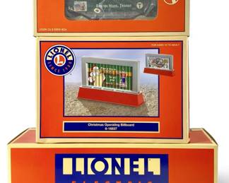 3pc Lionel Electric Trains Accessories