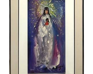 Ted DeGrazia “Serenity" Fine Print