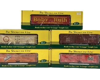5pc S-Helper The Showcase Line Model Trains