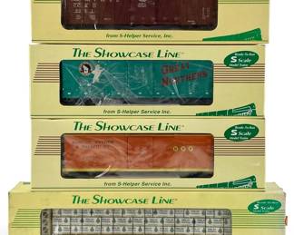 The Showcase Line S-Scale Railroad Freight Cars
