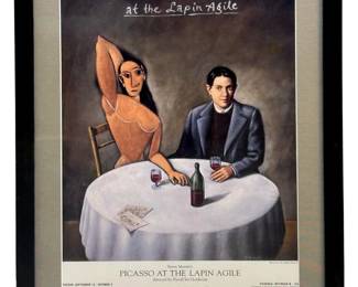 Olbinski "Picasso at the Lapin Agile" Theatre Ad