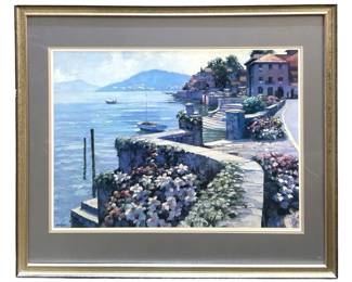 Howard Behrens “Il Lago Como" Print