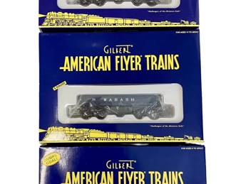 S-Gauge Gilbert American Flyer Train Cars