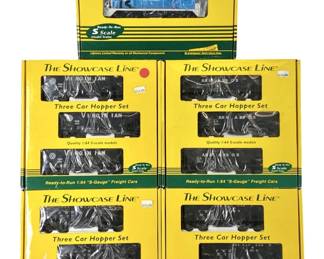 The Showcase Line 1/64 S-Gauge Train Cars