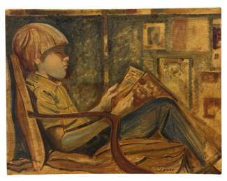 Signed Clouse Oil on Canvas