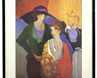 Itzchak Tarkay “On the Stage" Print