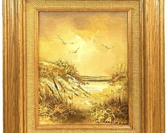 Beautiful Signed S. Weatherman Oil on Canvas