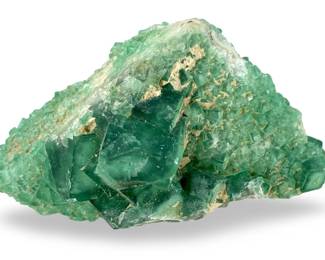 Madagascar Green Fluorite Crystal Cluster