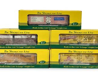 5pc S-Helper The Showcase Line Model Trains