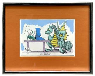 Matteson “Computer Bug" Lithograph