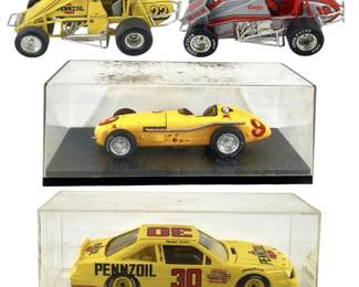 4pc Diecast Model Racing Cars