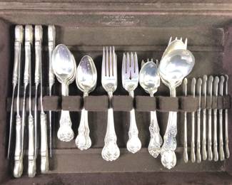(51pc) Lavish Towle Sterling Silver Flatware Set