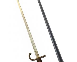 Antique French Civil War Bayonet