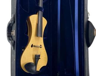 Vintage Ricard Bunnel Electric Violin and Case
