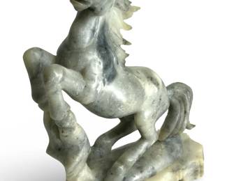 Antique Chinese Carved Soapstone Sculpture
