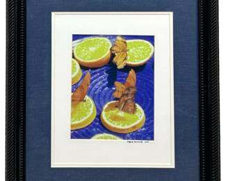 Signed Mark Holland “Dancing on Oranges" Photo