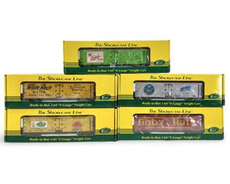 5pc S-Helper The Showcase Line Model Trains