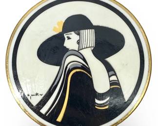 Art Deco Stratton Enamel Compact