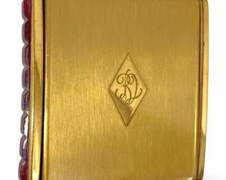 Art Deco Marathon Makeup Compact