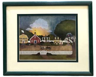 Barbara A. Palmer Folk Art Print