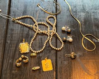 Around 40 grams of just gold -
