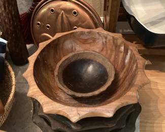 Wooden bowls