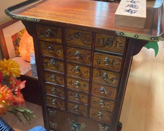 Chinese Apothecary cabinet vintage