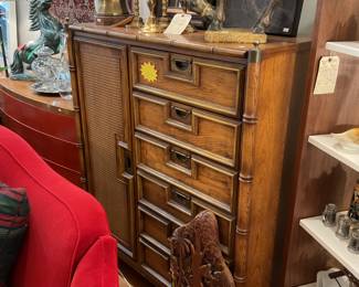 Rattan dresser - 43x54x19 - $200 + tax