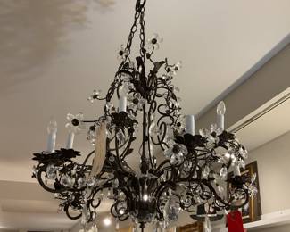 Crystal Chandelier - 3 feet x 3 feet - $100 + tax