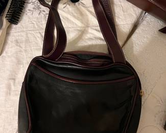 Leather handbag
