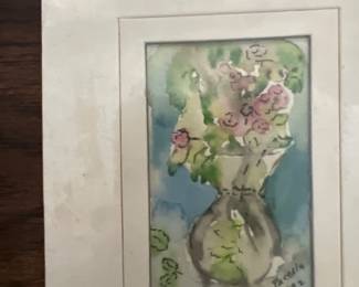 Watercolor, dainty size Pacella 1992