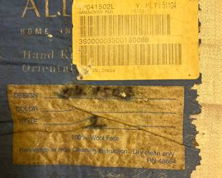 Wool carpet from Ethan Allen Wool Face 9' x 12'