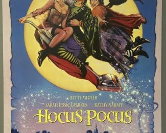 1993 Hocus Pocus One Sheet Movie Poster
