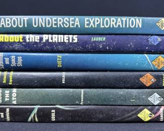 Vintage All About Science Books 50s-60s