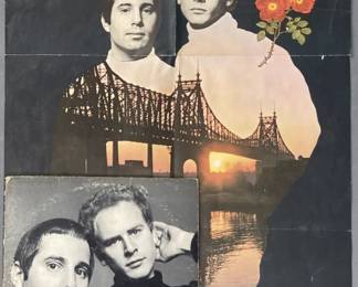 Simon & Garfunkel Bookends Vinyl & Poster